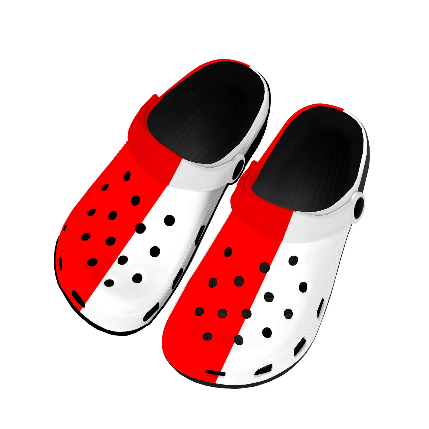 

Indonesian Flag Home Clogs Custom Water Shoes Mens Womens Teenager Indonesia Shoe Garden Clog Breathable Beach Hole Slippers