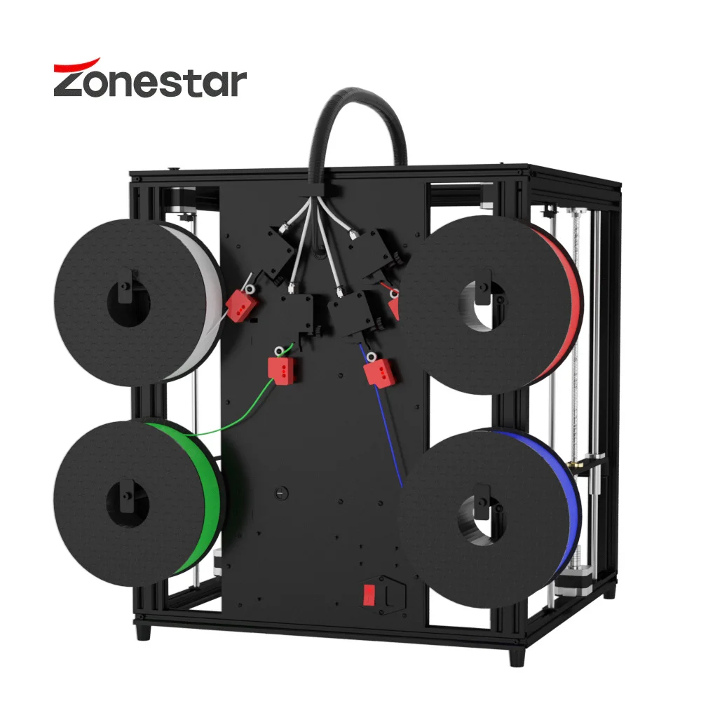 ZONESTAR Z9V5Pro Multi Colors 3D Printer Large Size 4.3