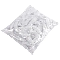 100pcs food cover reusable plastic wraps storage fruit plate lid leftovers protection dustproof kitchen fresh keeping saver bag