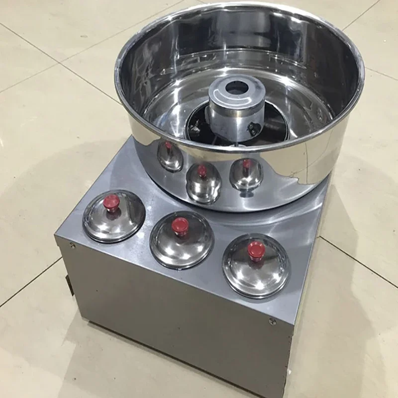 Газовый тип DIY Машина для производства сладкой ваты и конфет Необычная