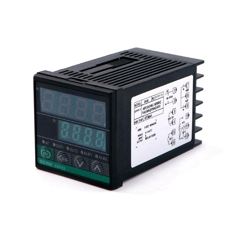 Двойной выход SSR и реле CH102 два релейных выхода ЖК-дисплей цифровой PID