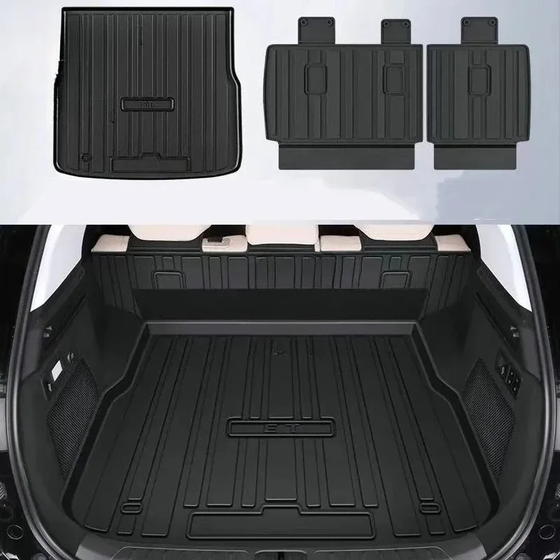 

Для EXLANTIX ET EXEED STERRA ET 2024 2025 2026 TPE Прочный дизайн Водонепроницаемый коврик для багажа Накладки для ног Модельные коврики для багажника Аксессуары