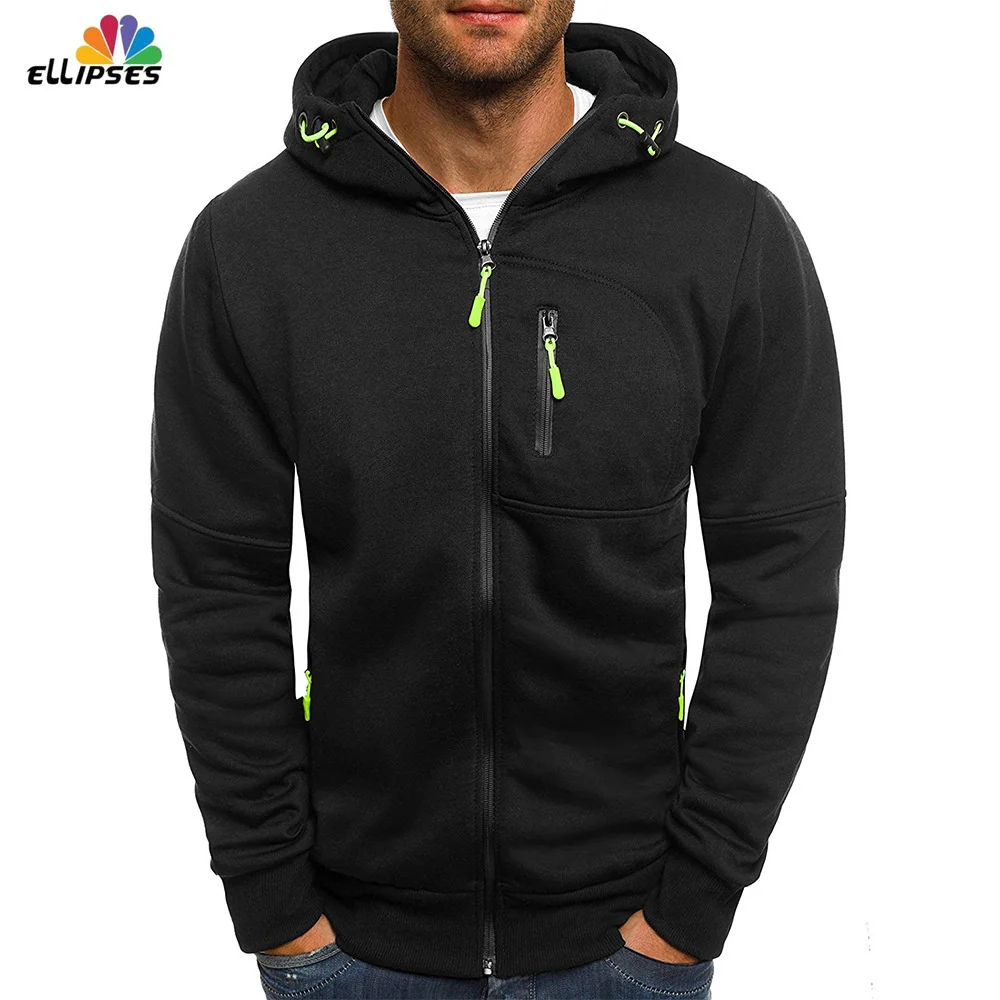 

Jackets Men Autumn Casual Sweatshirt Fashion Hip Hop ded Jacket Men Fleece Zipper Coats Men Clothing Clothes Men Jacket