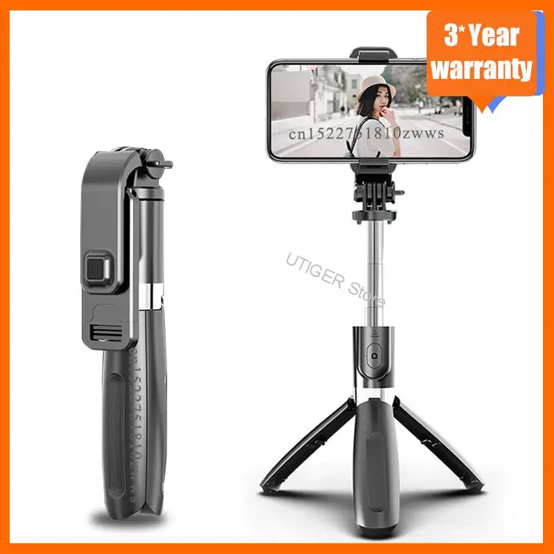 

4 In1 Bluetooth-Compatible Wireless Selfie Stick Tripod Foldable Monopods Universal for Smartphones Sports Action Cameras