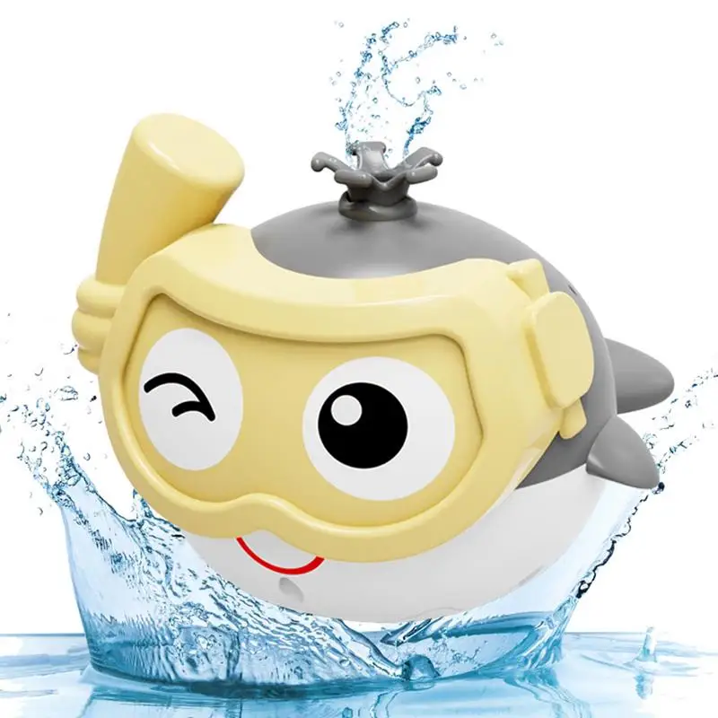 

Baby Light Up Bath Tub Toys Whale Water Floating Pool Toys Infants Shark Electric Water Sprinkler Cute Cartoon Animal Toy Gifts