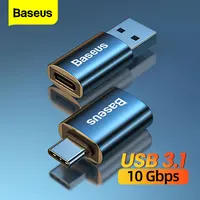 Адаптер Baseus USB 3.1 OTG USB Type C в USB-гнездовой преобразователь для Macbook Pro Air Samsung S22 Xiaomi USB-C USBC OTG Разъем