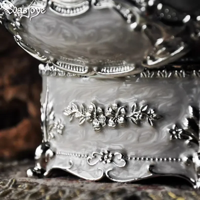 Ювелирная шкатулка со скидкой ретро Европейский хранилище принцессы органайзер