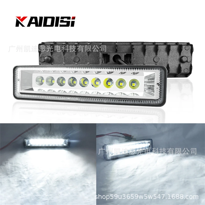 

Led Light Bar 27w Work Lights 9barra Automotive Led Lights For Offroad Led Spotlights For Car 4WD Car SUV ATV Tractor Boat