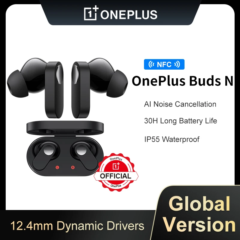 

TWS-наушники Oneplus Buds N с поддержкой Bluetooth 5,2 и ШПД