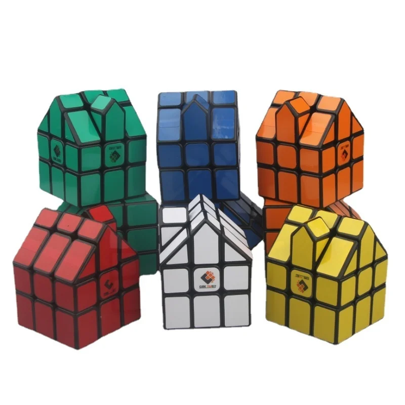 

CubeTwist Magic House Puzzle Toy No.1 White Cubo Magico Professional Puzzle Learning Educational Toys Children Gift Toy