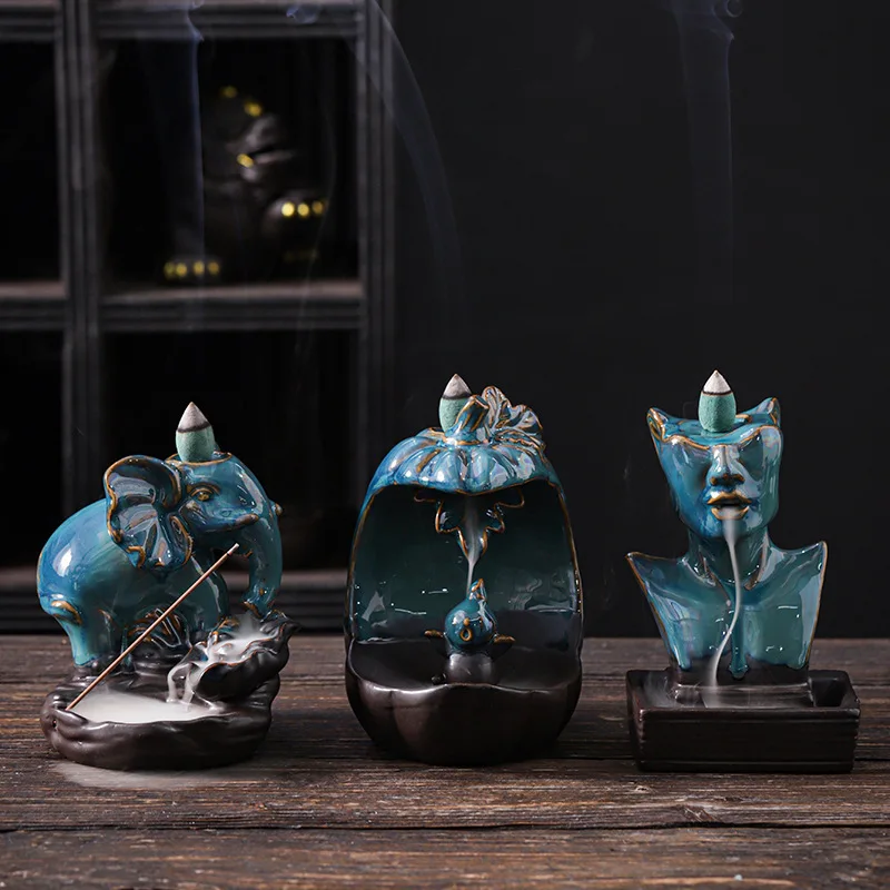 Керамическая статуя в европейском и американском стиле ароматическая