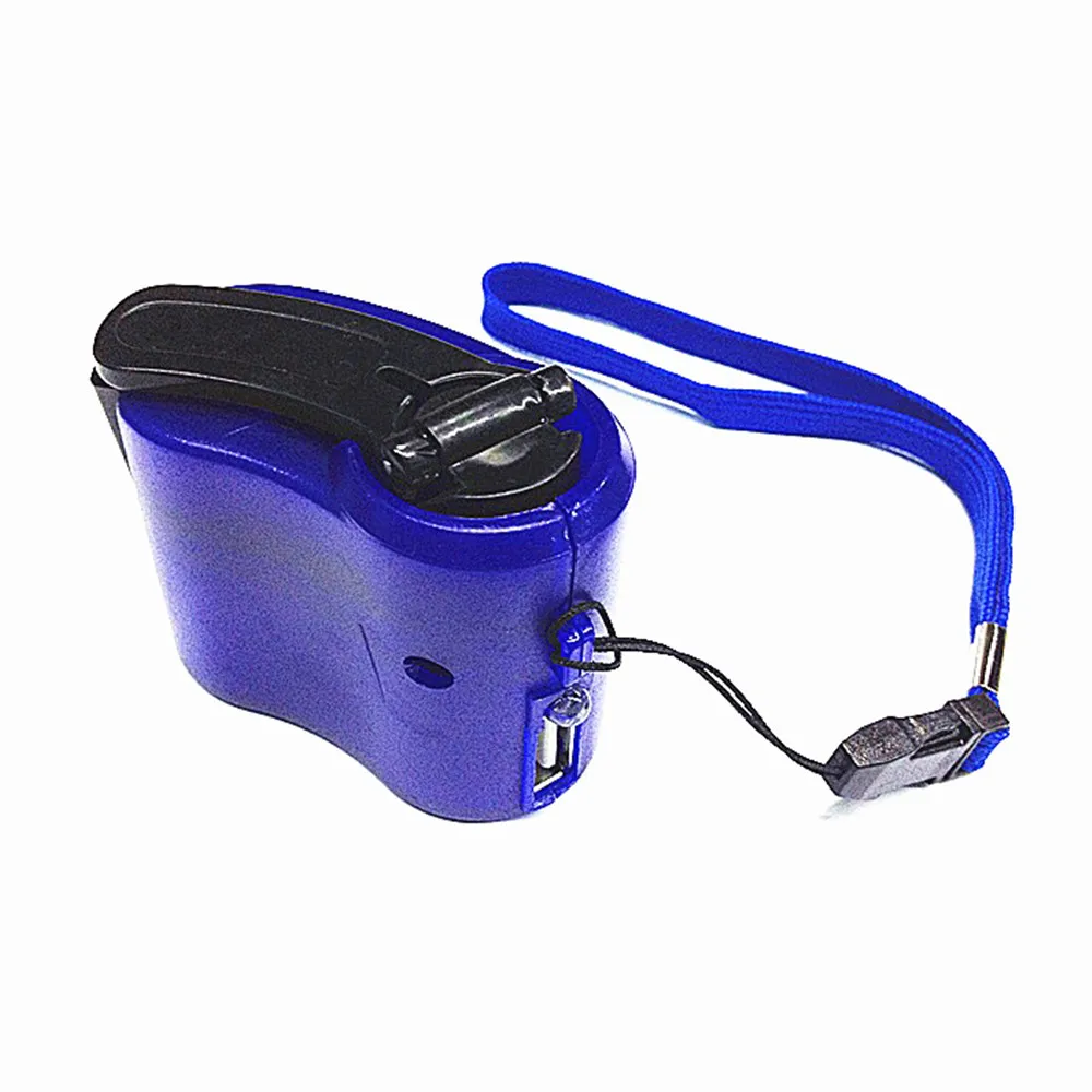 NUOLIANXIN Emergency Power USB Hand Crank SOS Phone Charger Camping Backpack Survival Gear Cell Radio Light