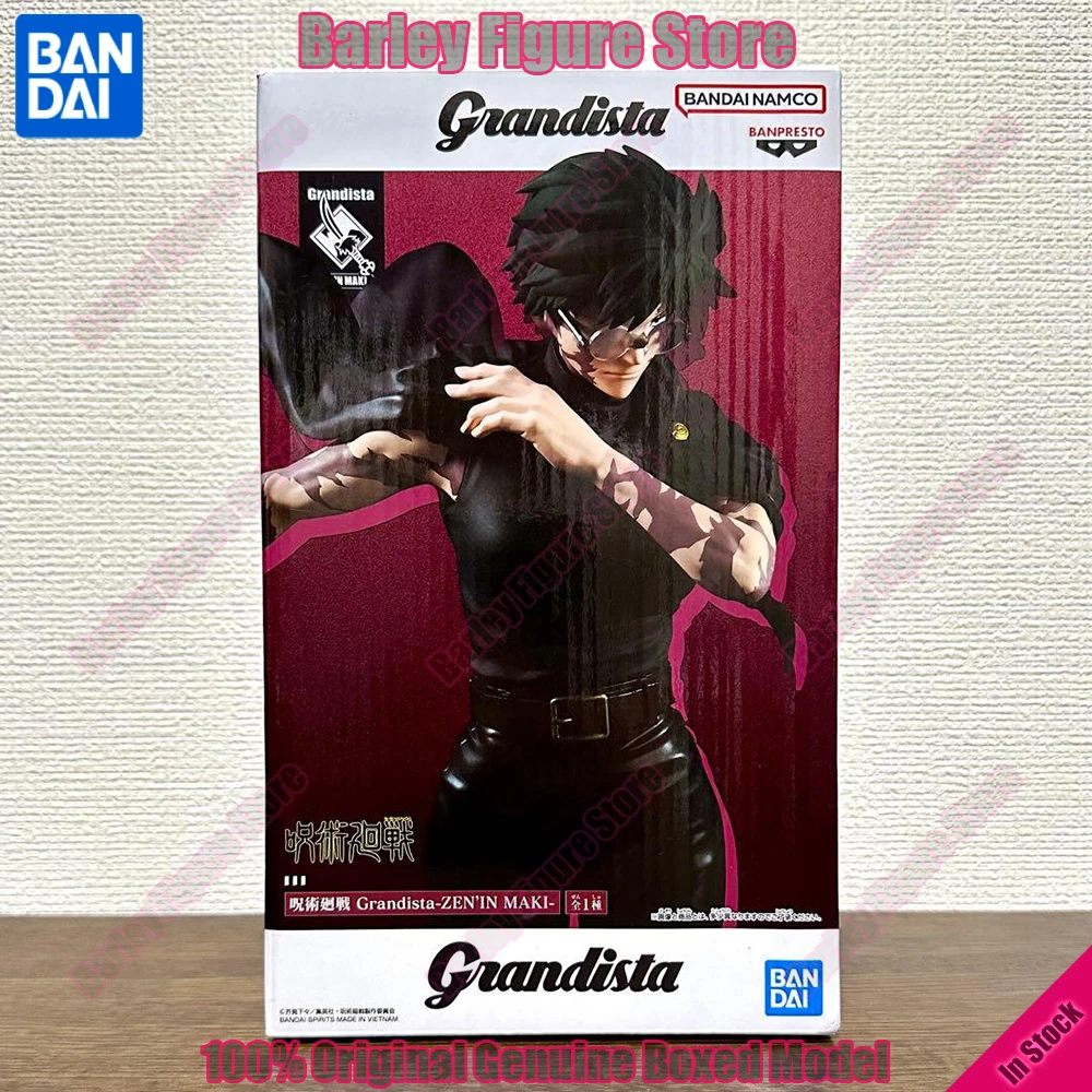 Фото Оригинальная упаковка в наличии: Banpresto Grandista Jujutsu Kaisen Zenin Maki, ПВХ, 26 см, коллекционная аниме-фигурка, модель, подарок, игрушка №1