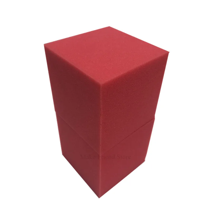 1PC 30x30x30см Кубический Пены Акустической Обработки Заполнить Блок Угол Бас-Ловушка Аксессуар Звук Абсорбционный Губка Огнестойкий