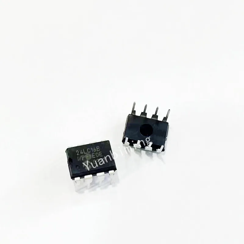 10 шт. PIC24LC16B/P DIP8 24LC16B 100% новая Оригинальная фотография