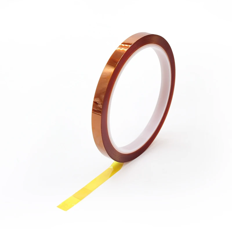 3mm - 100mm 3D Printer Parts High Temperature Resistant Heat BGA Kapton Polyimide Insulating Thermal Insulation Adhesive Tape