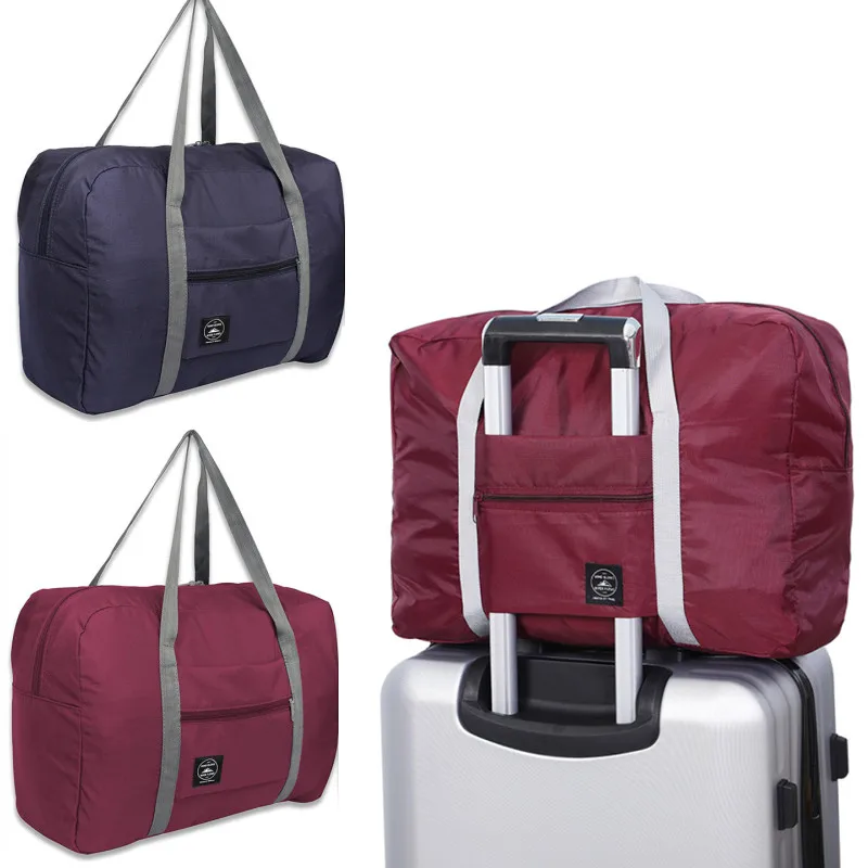 

Large Capacity Fashion Travel Storage Bag for Unsiex Weekend Bag Handle Bag Travel Carry on Bags Foldable Bags Home Organizer