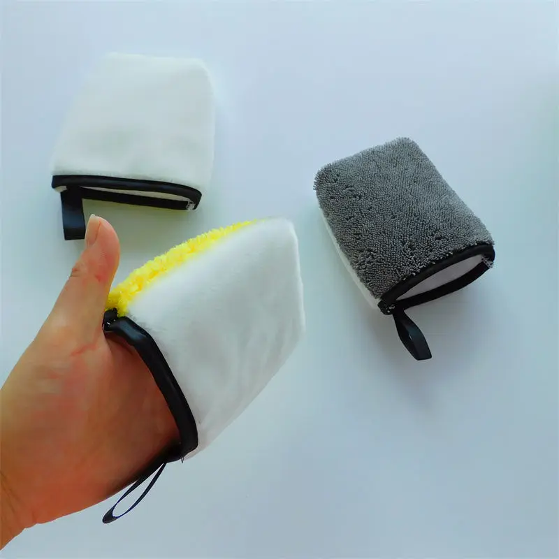 

Car Interior Detailing Mitt Car Cleaning Gloves Double Sided Car Detailing Interior Scrubbing Gloves