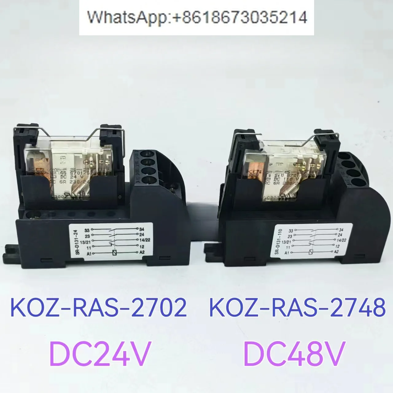 Реле KOZ-RAS-2748 KOZ-RAS-2702