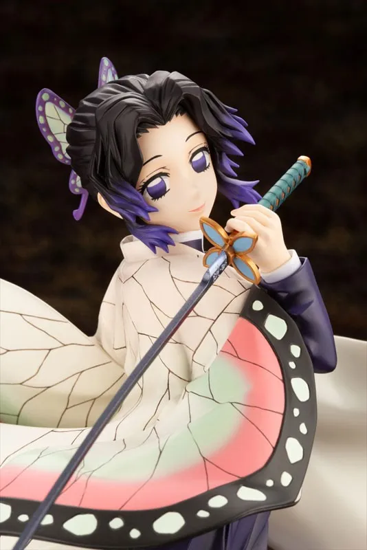 Фото Экшн-фигурка Kotobukiya ARTFXJ рассекающий демонов Kochou Shinobu Специальный выпуск аниме модель настольное украшение коллекционная игрушка подарок №2