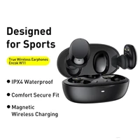 bluetooth headset wireless sports outdoor wireless headset 5 0 with charging compartment business touch headset w11