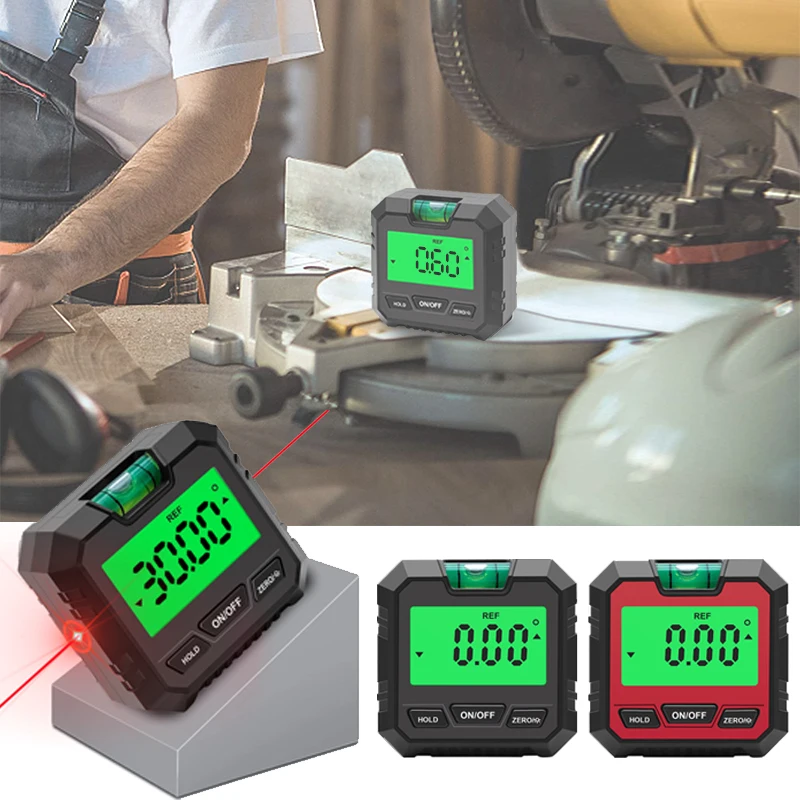 Цифровой угломер с магнитным основанием 360 градусов |