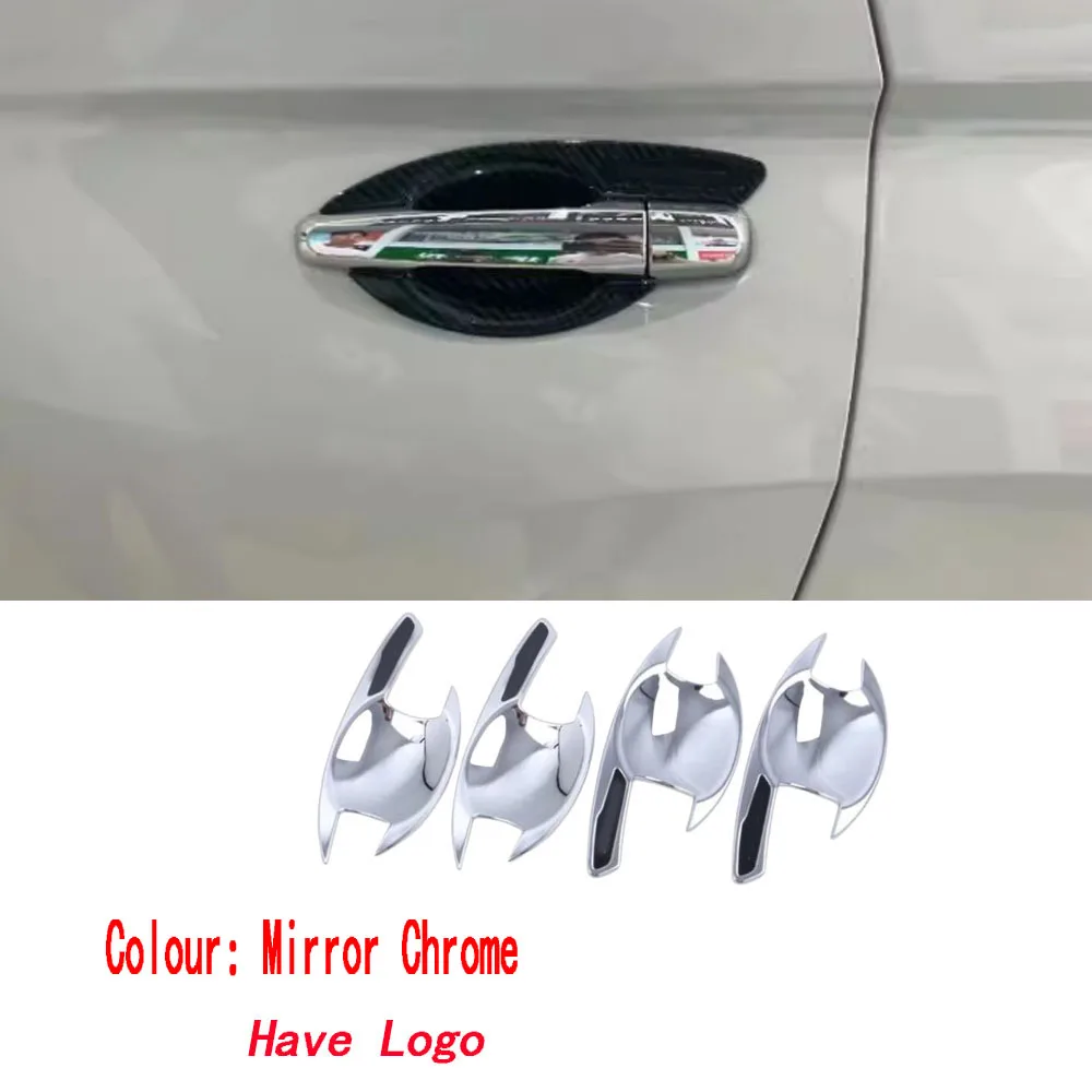 

Для Mitsubishi Pajero Sport 2020 2021 2022 2023 + ABS, боковая дверная ручка, отделка чаши, крышка зеркала заднего вида, задняя полоса, панель резервуара