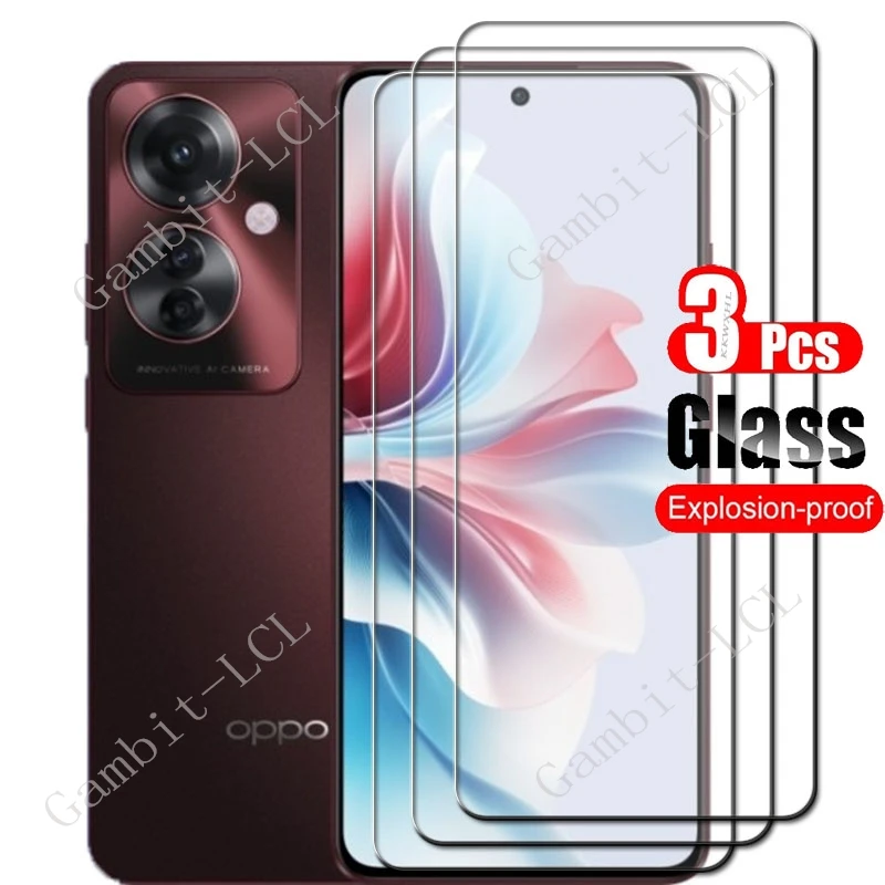 1-3 шт закаленное стекло для OPPO Reno11 F 5G 6 7 &quotзащитная пленка на OPPOReno11F Reno11F Reno11A A F25 Pro
