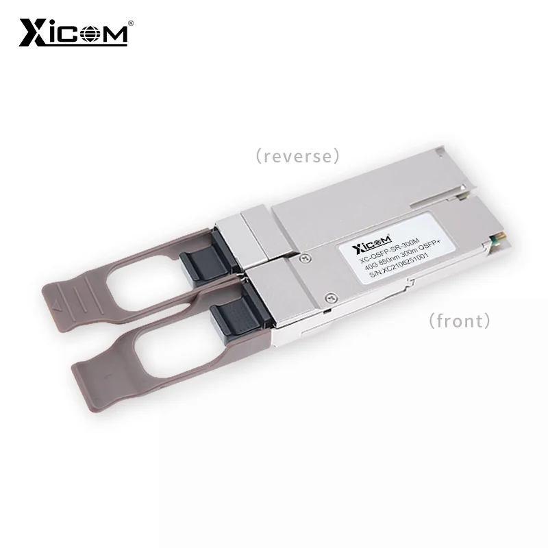 40G QSFP+SR 850nm 300m MPO Connector SFP Module Fiber Optical SFP Transceiver Module DDM Function Compatible with Cisco Switch
