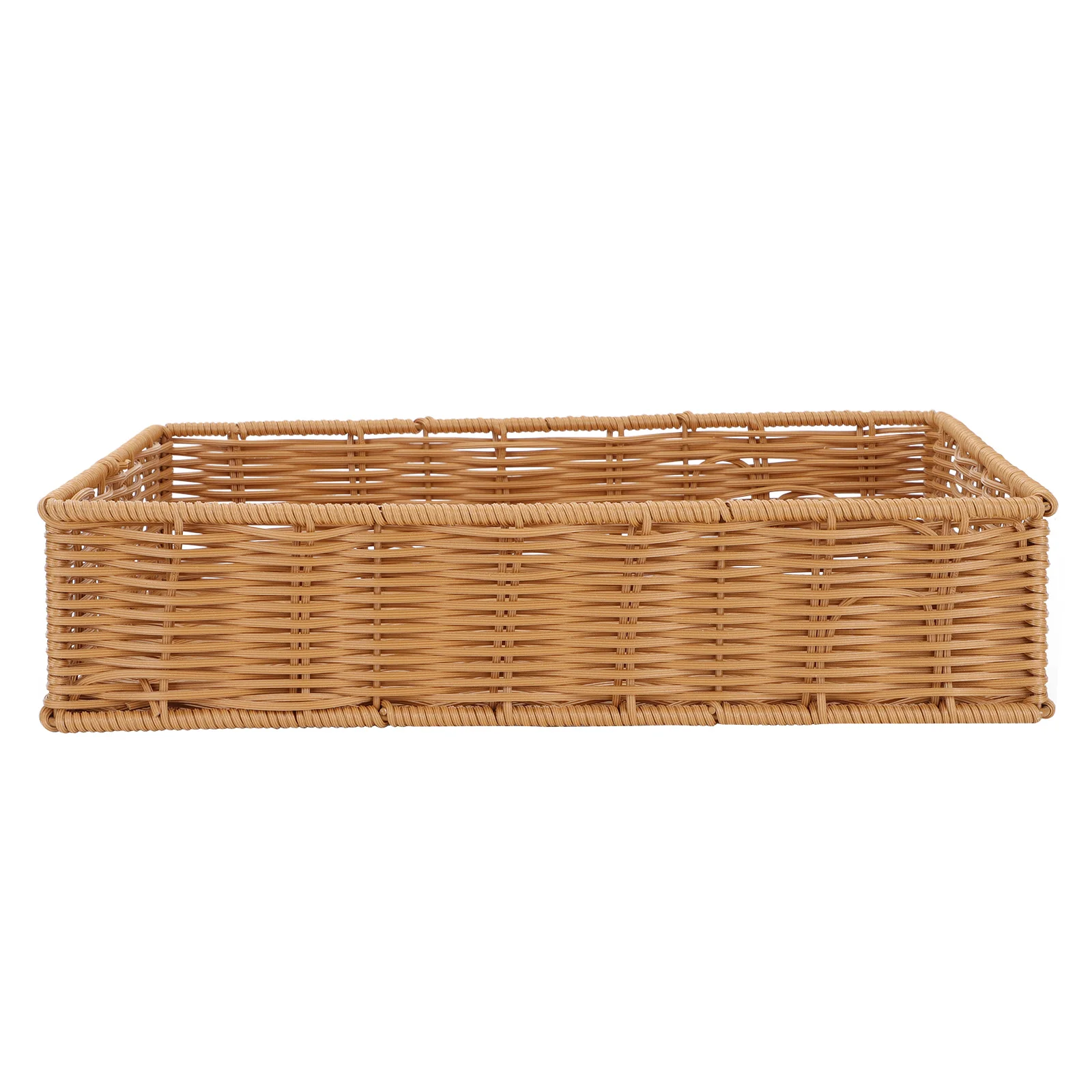 

1Pc Wicker Storage Basket Wicker Woven Basket