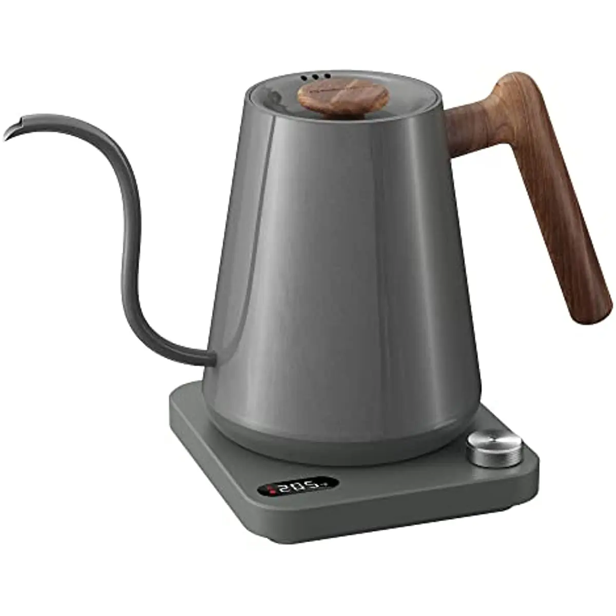 

Электрический чайник с гусиной шеей: кухонный чайник с контролем температуры на 1 литр, 1350 Вт, быстро нагревается и сохраняет тепло