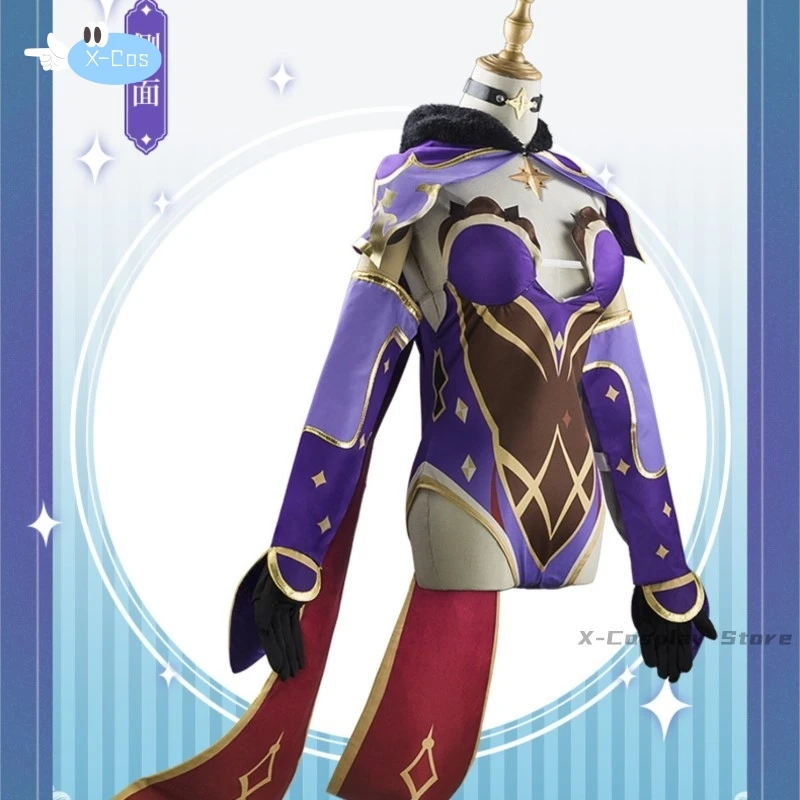 Мона костюмы для косплея аниме игра Genshin Impact комбинезон костюм на Хэллоуин женщин