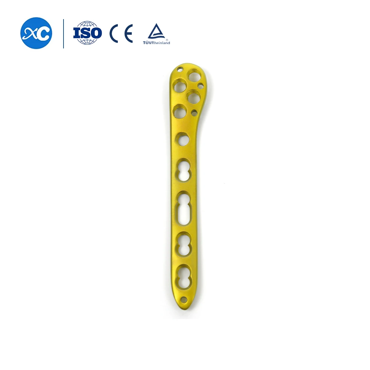 

Конкурентоспособная цена, титановая пластина, имплантат дистальной фибулярной Блокирующей пластины, Плаксы Перон Дистальный для больших фрагментов хирургии