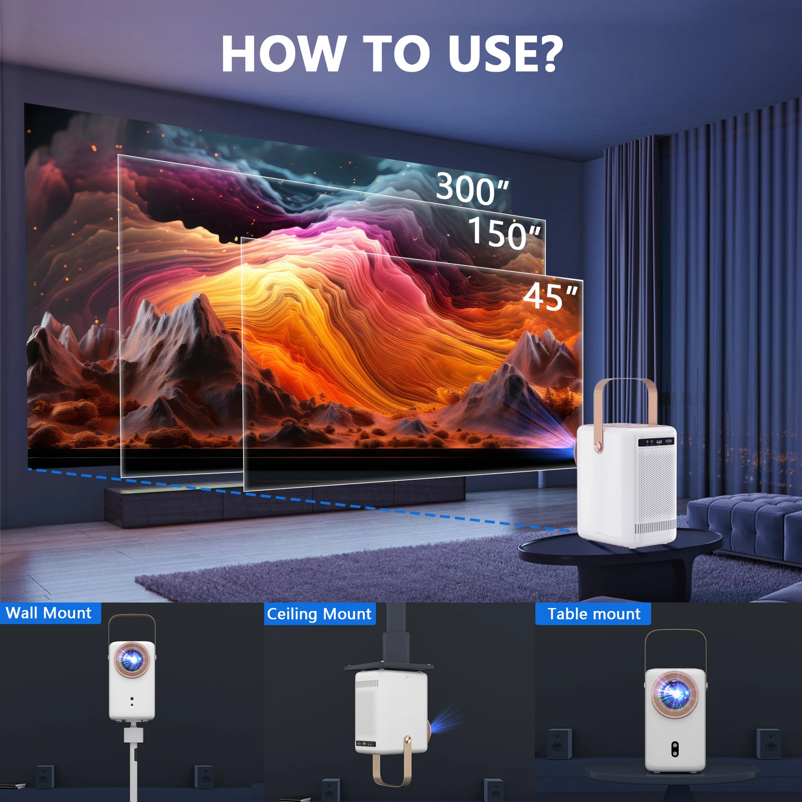 Lightvalve L12 персонализированный dlp видео 1080p мини пыленепроницаемый интерактивный