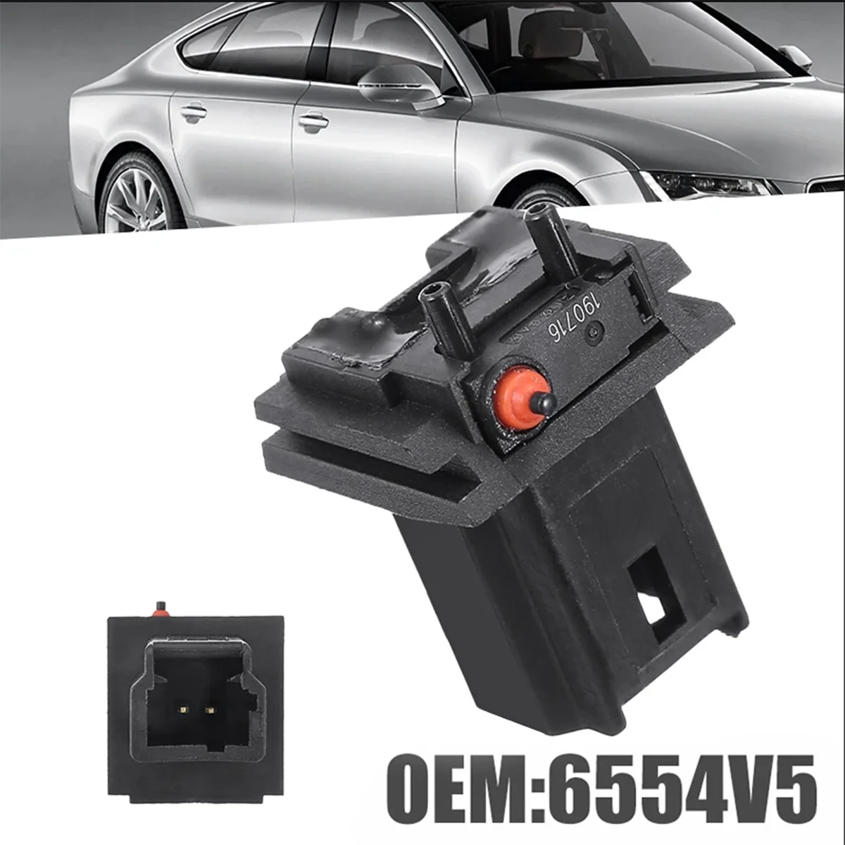

NEW Car Tailgate Trunk Boot Micro Switch 6554V5 FOR Citroen C3 C4 Peugeot 206 207 307 308 407 Durable Car Accessory