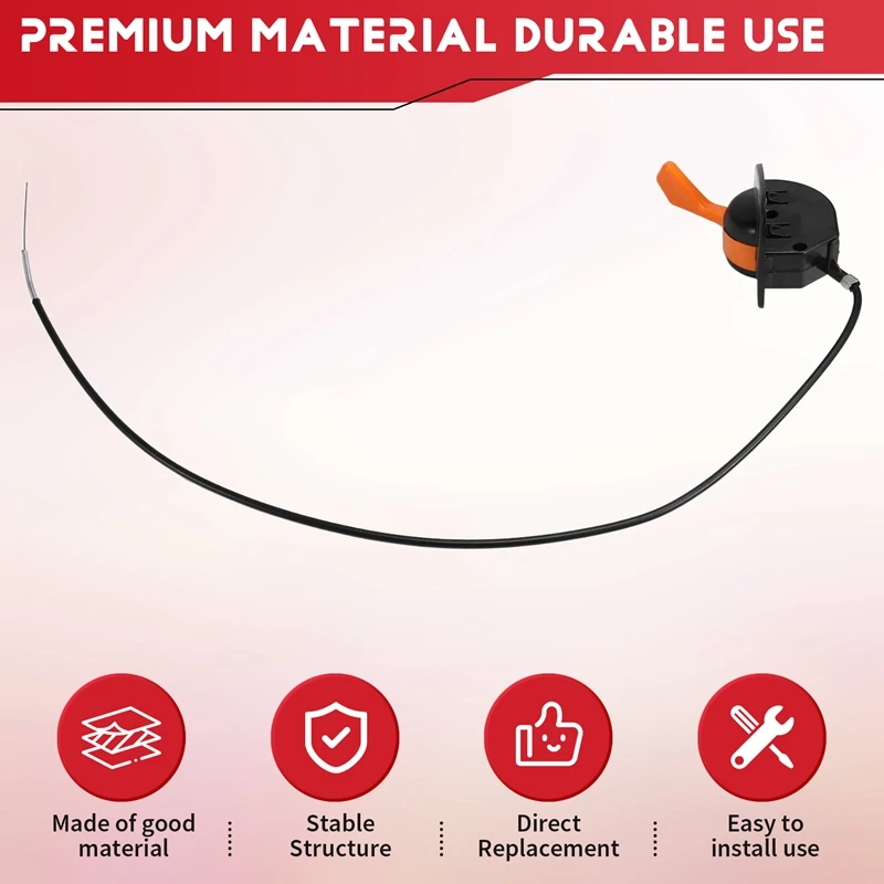 GY21107 Трос дроссельной заслонки подходит для John Deere X140 LA135 LA145 LA155 LA165 LA175