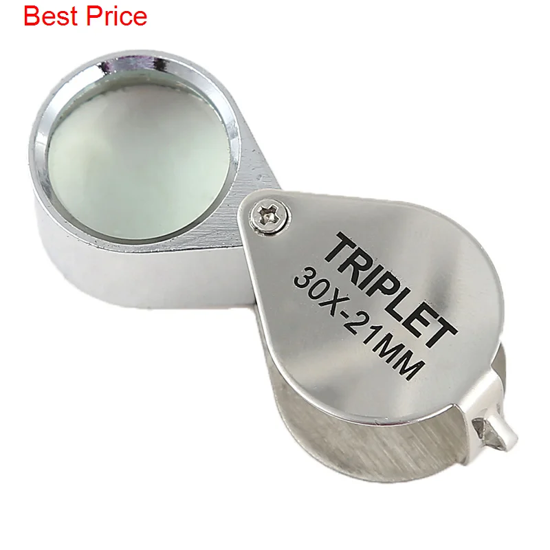 

30 шт., карманное увеличительное стекло 30x