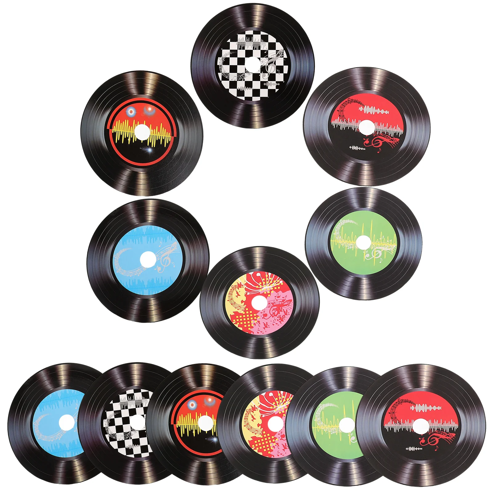 Vinyl Record Decoration Wall Records Vintage Disco Party Decorations Decors Interior Adornments Dance