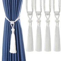 4pcs curtain tassels curtain rope curtain tiebacks curtain accessories rope tassels fastening tassel window decoration