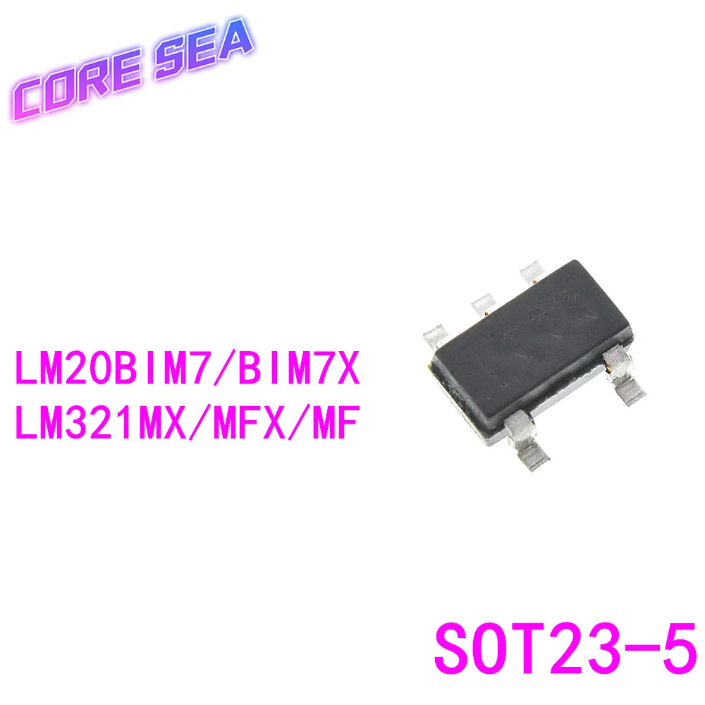 10 шт. LM321MFX MF MX LM20BIM7X/NOPB BIM7 трафаретная печать A63A T2B SOT23-5