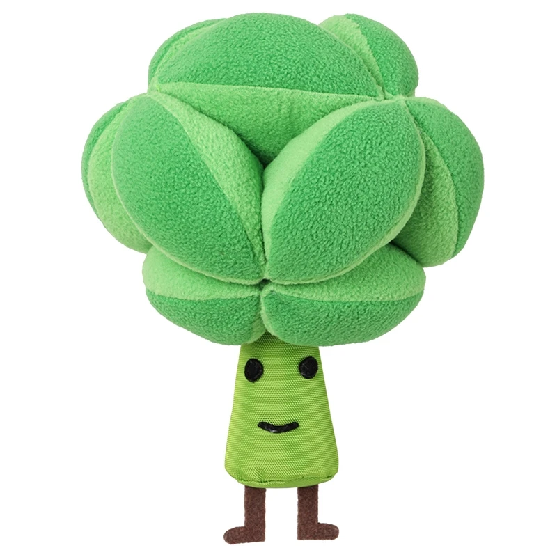 

Creative Broccoli Squeaker Chew Plush Sound Play Toys Lovely Pet Dog Durable Gift Tug of War Interesting Toy for Boredom