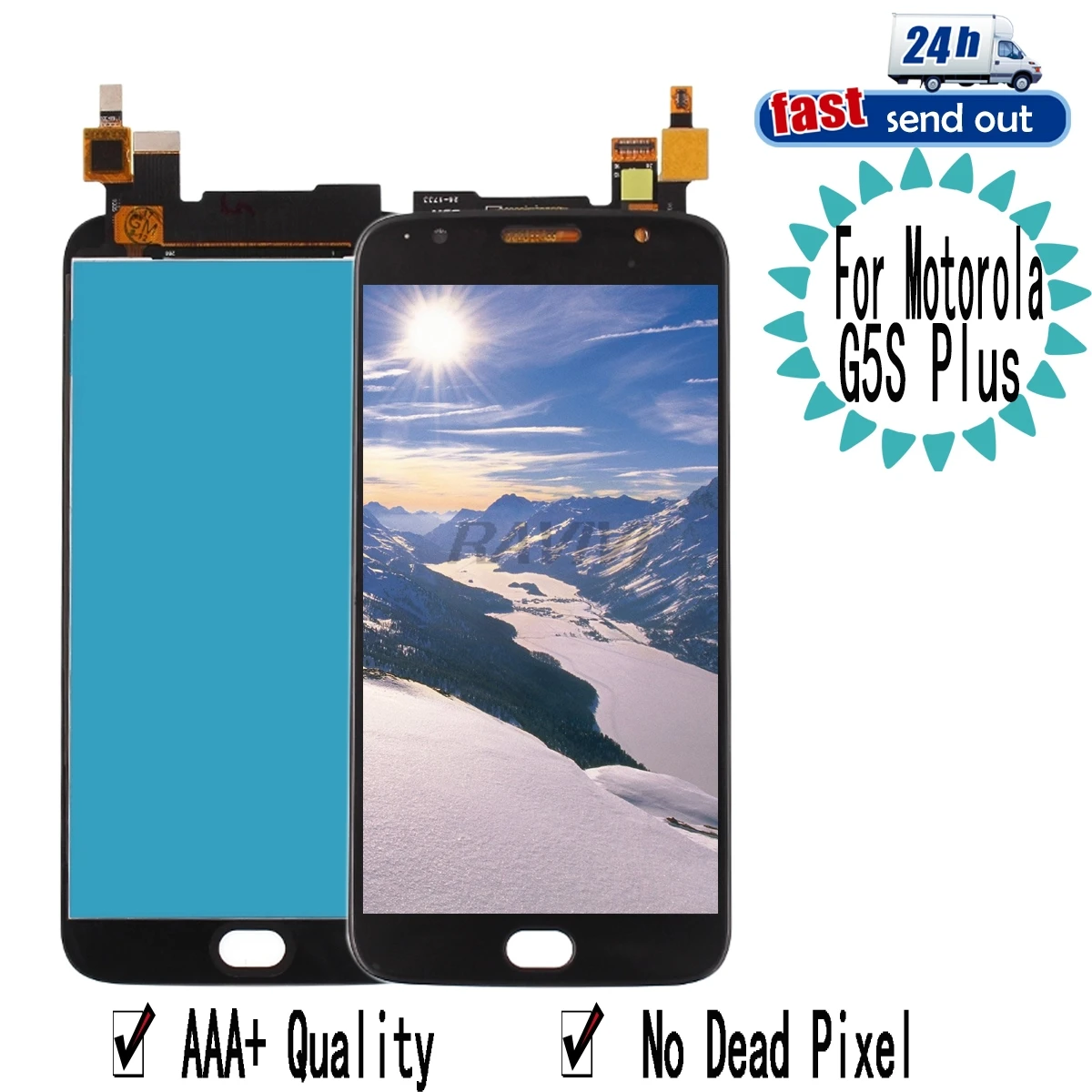 5 &quotЖК-дисплей для Motorola Moto G5S Plus XT1802 Xt1803 XT1805 Замена дигитайзера ЖК-экрана в сборе