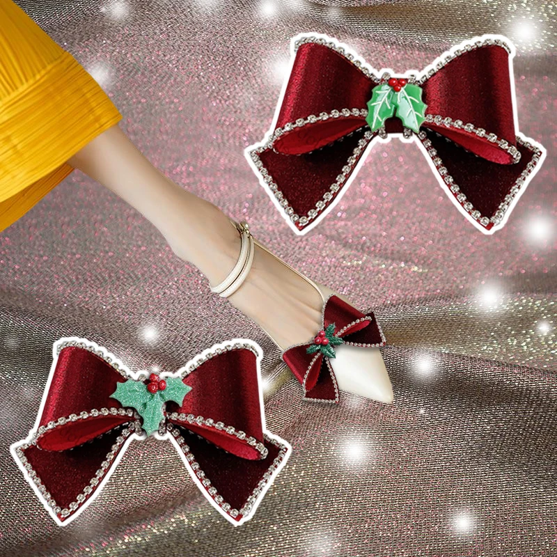 

2 шт., украшения для обуви в виде зеленых листьев