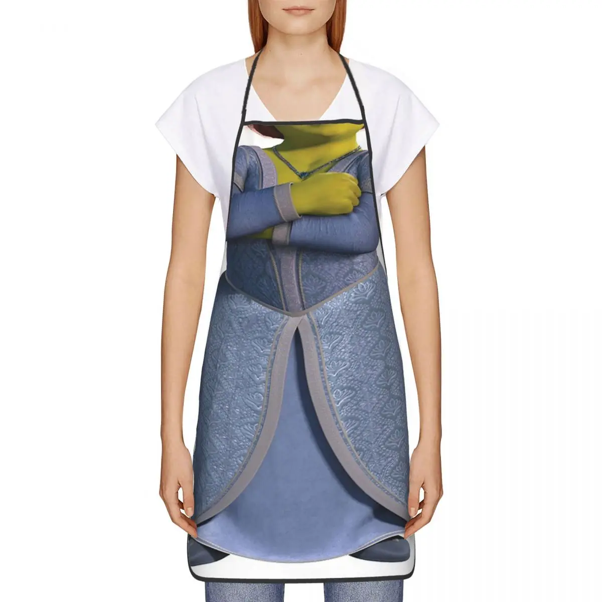 Фартуки принцессы Шрек Фионы фартуки для шеф-повара приготовления пищи выпечки