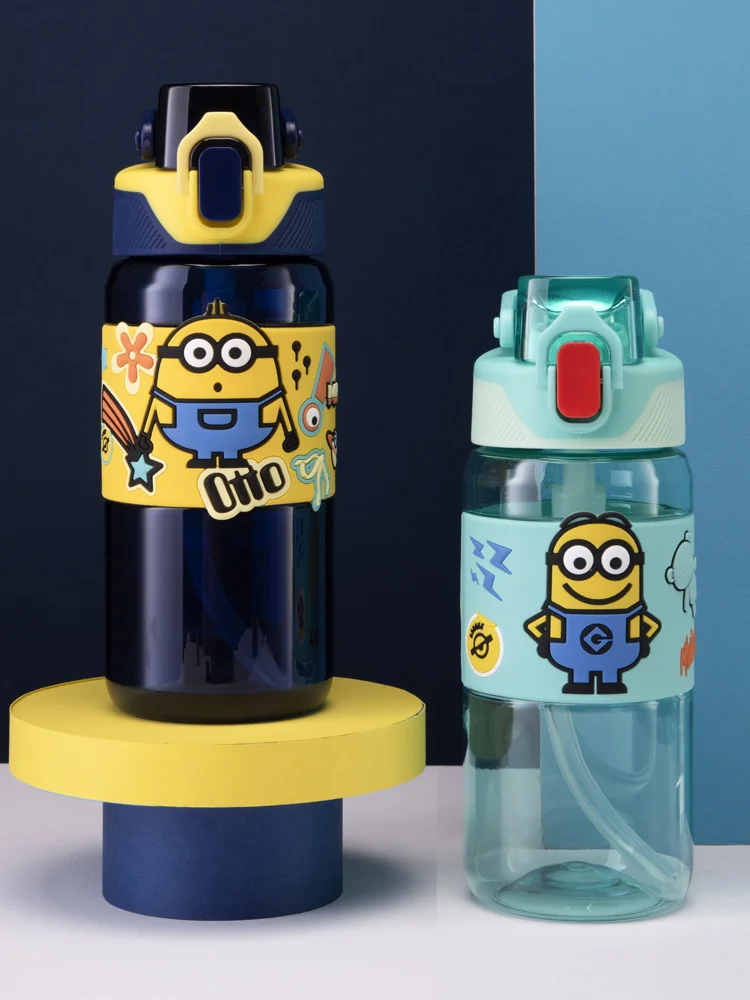 Миньон анимация периферийный мультяшный милый Утконос Соломка для воды кавайная