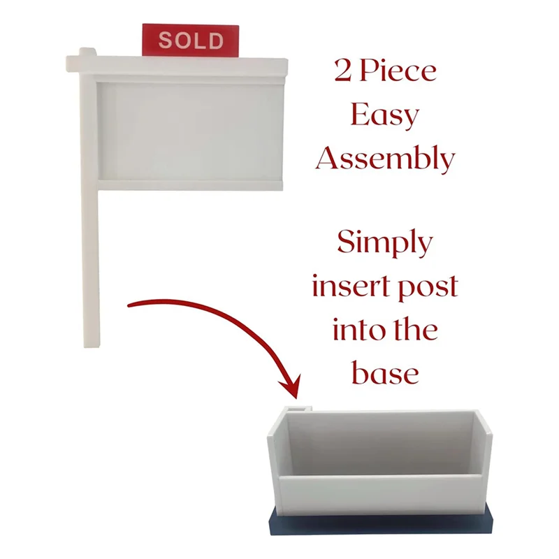 Продано знаки реальные товары бизнес-аксессуары для риэлтора демонстрация ваших