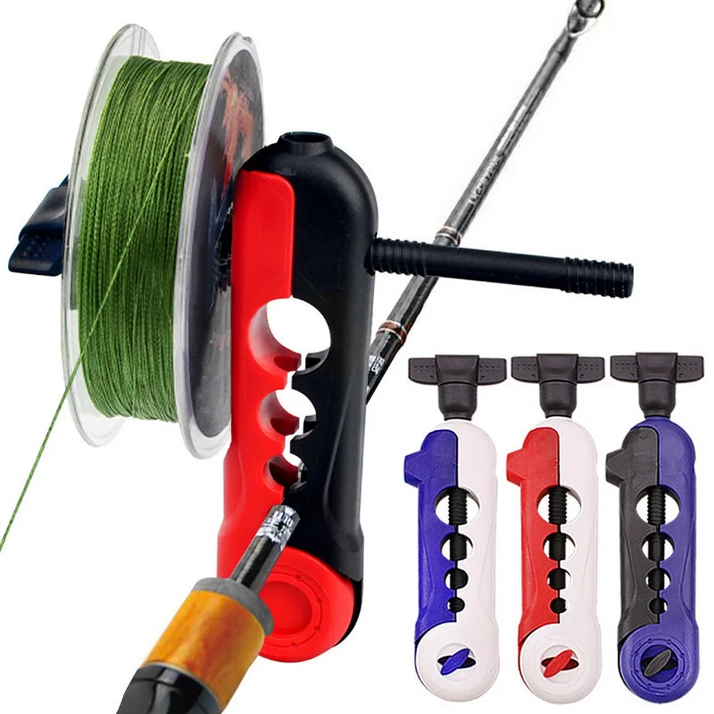 

Reel Winder Fishing Line Lure Tool Accessories Twine Spinning Baitcast Grip ABS Portable Fishing Tackle GJ0030