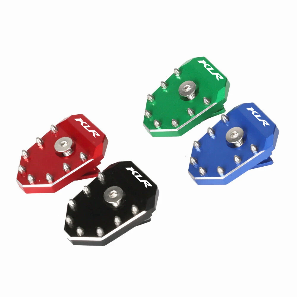 

For Kawasaki KLR650 KLR 650 2008-2023 2022 2021 Motorcycle CNC Right Foot Brake Pedal Footrest Extension Extend Pad Accessories