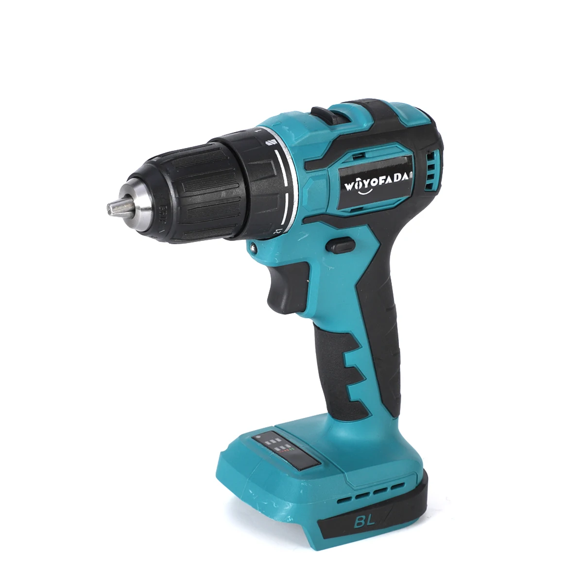 Electric Cordless Brushless Impact Drill Hammer Drill Screwdriver DIY Power Tool Rechargable Power Drill For Makita 18V Battery