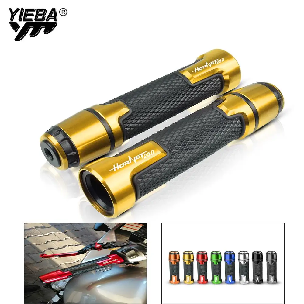 

Motorcycle Accessories Aluminum plastic Handlebar Hand bar Grip Handle Cap For HONDA HORNET 250 1998-2019 2000 2009 2010 2012
